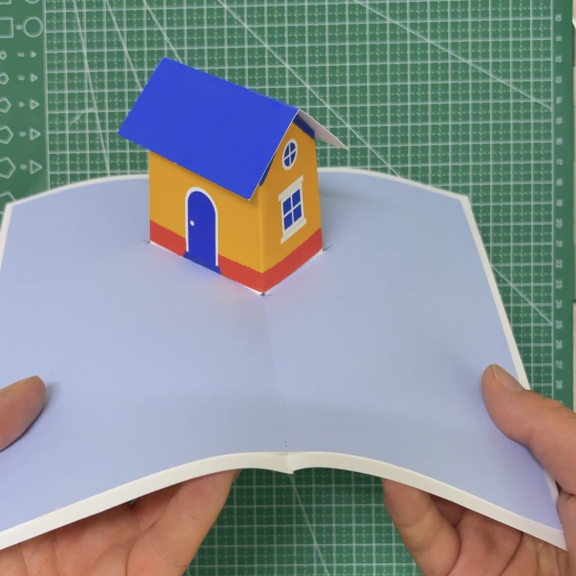 How to Make a Pop-Up House Mechanism?