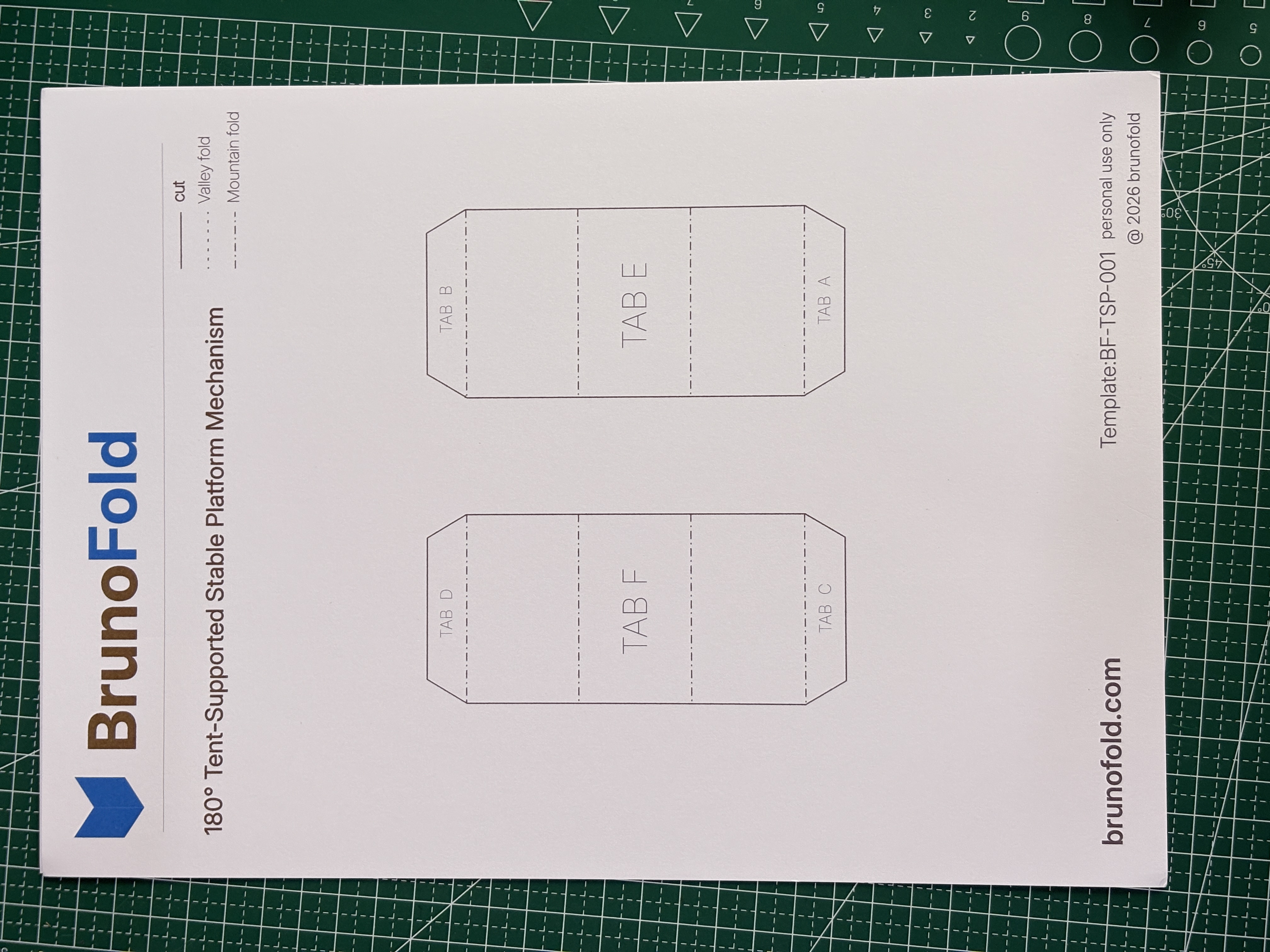 Step 1 structure drawing and reference lines image 1