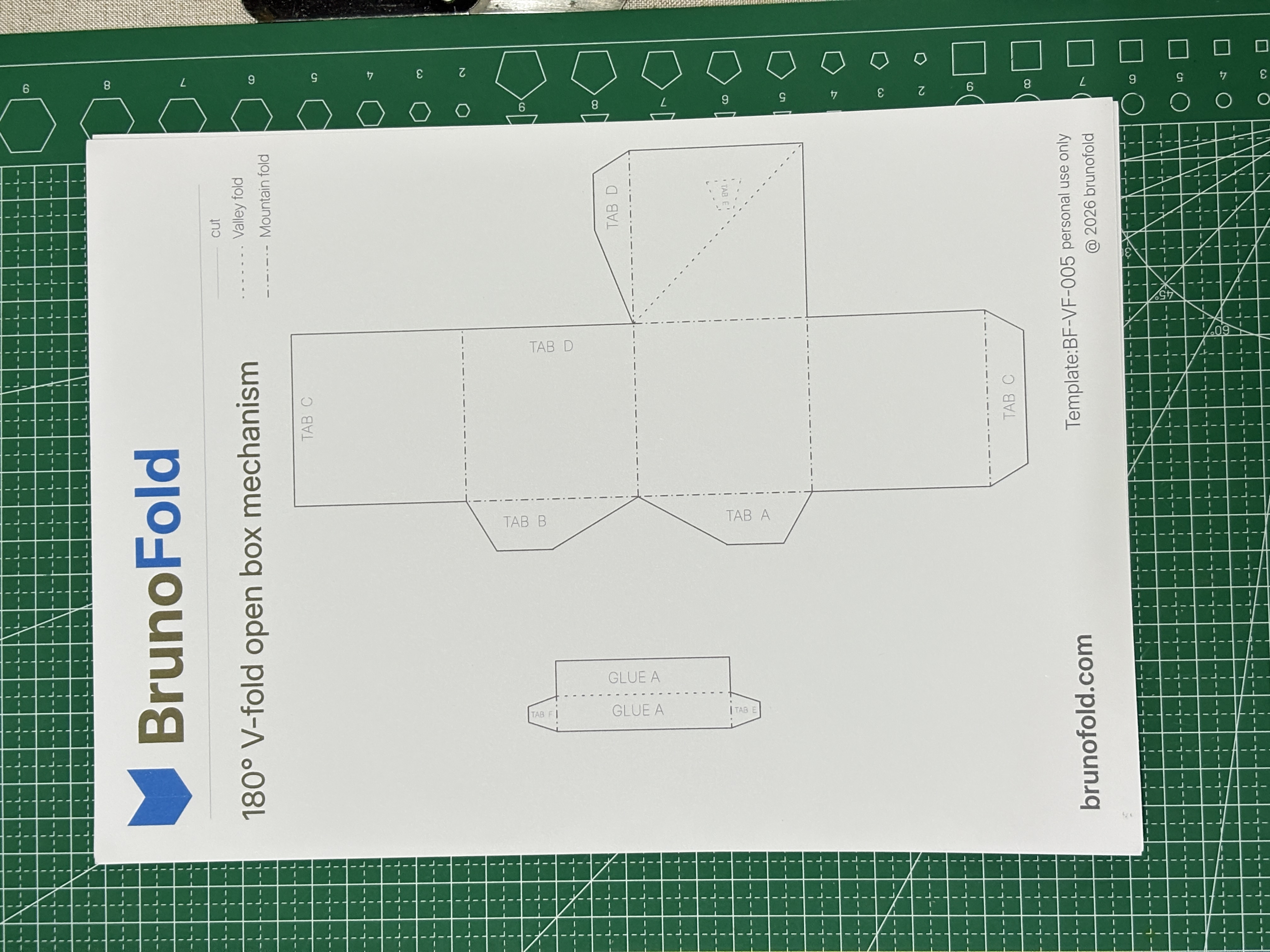 Step 1 download template and prepare materials image 2